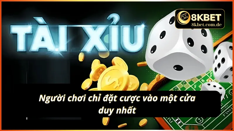 Tại sao chơi tài xỉu toàn thua khi người chơi chỉ đặt một cửa duy nhất 